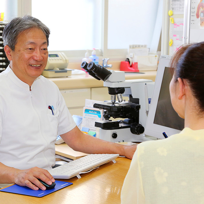 患者さんの症状に合った治療を心がけています